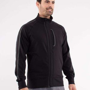 Mens Lululemon Black Zip Up Kung Jacket II Size M